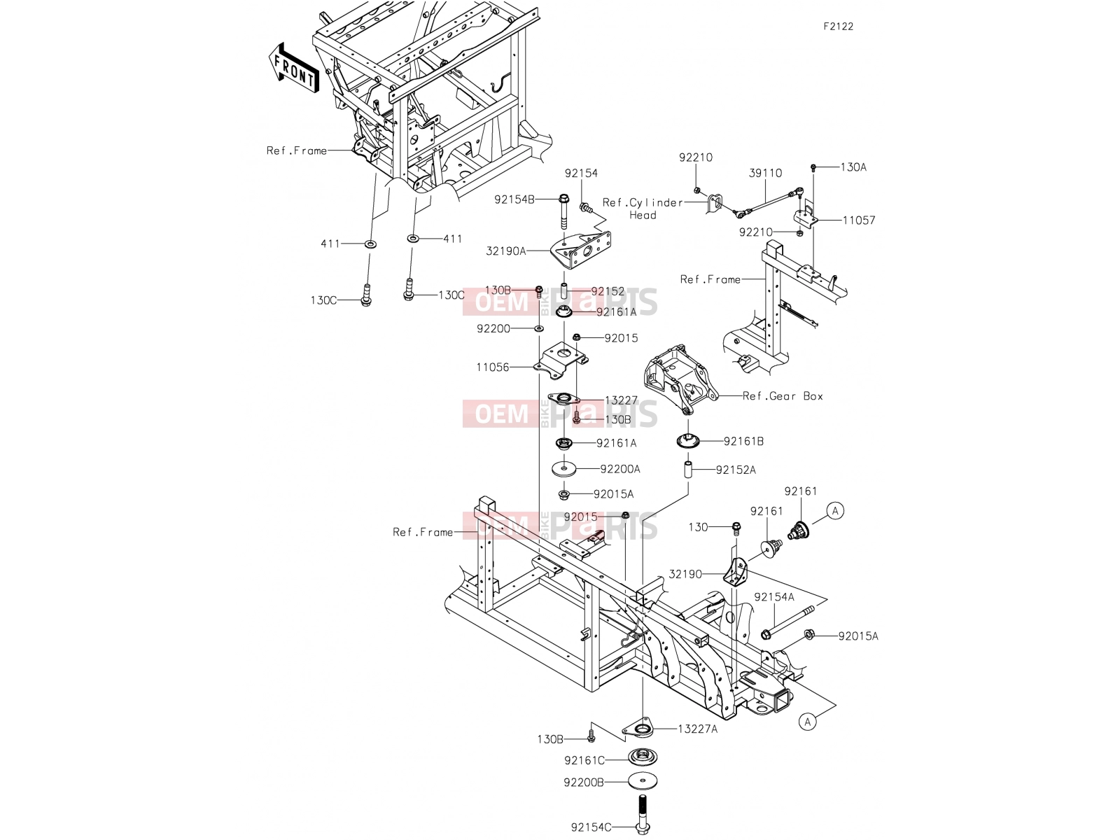 KAWASAKI 2018 Engine Mount