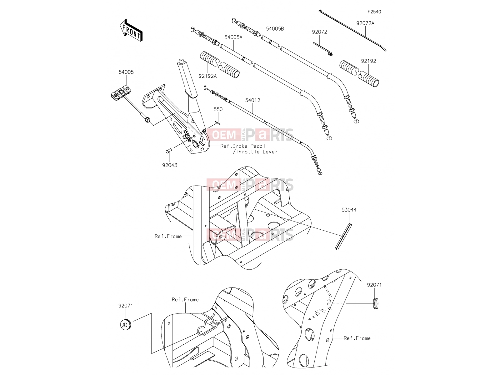 KAWASAKI 2019 Cables