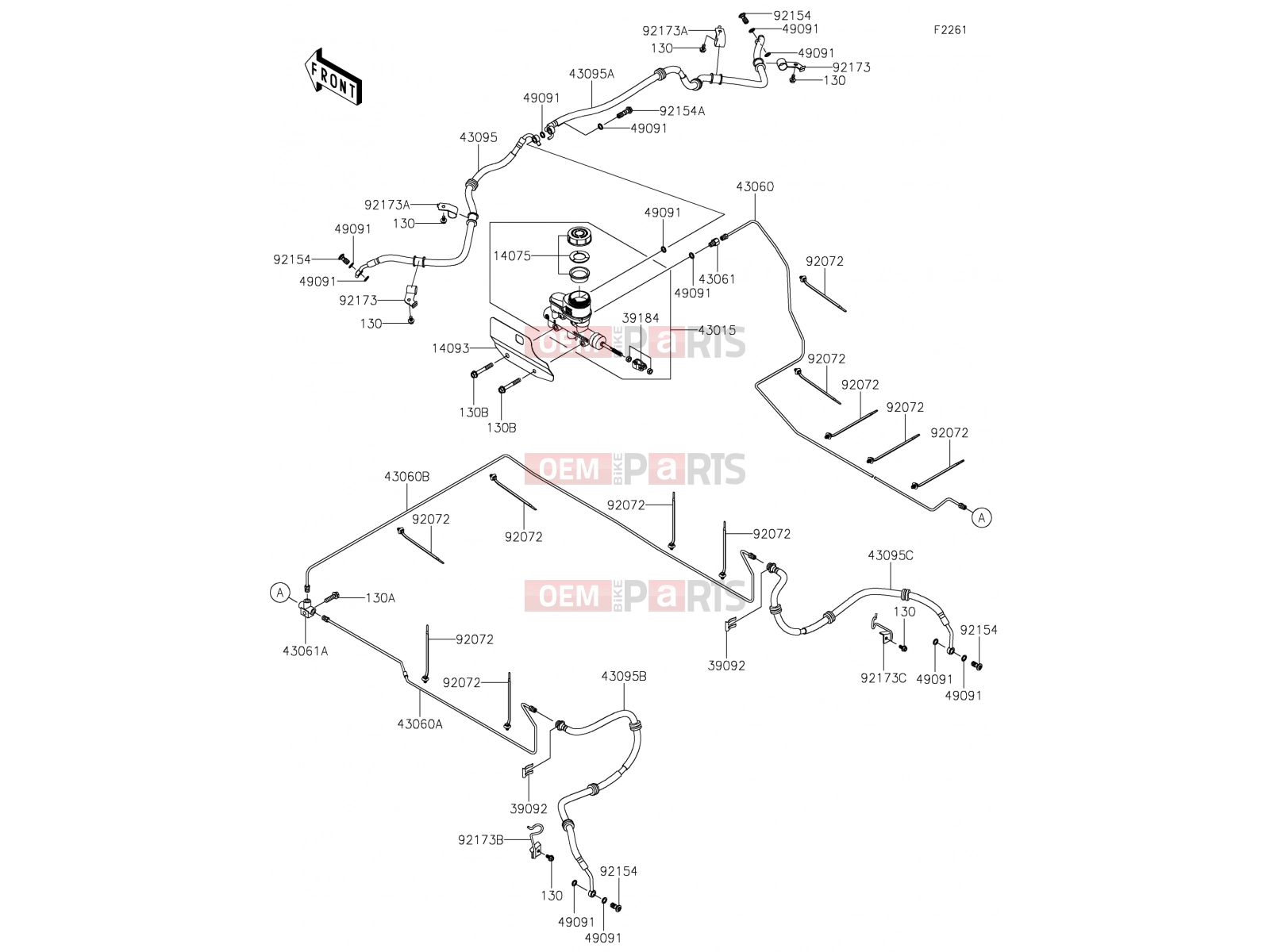 KAWASAKI 2019 Master Cylinder