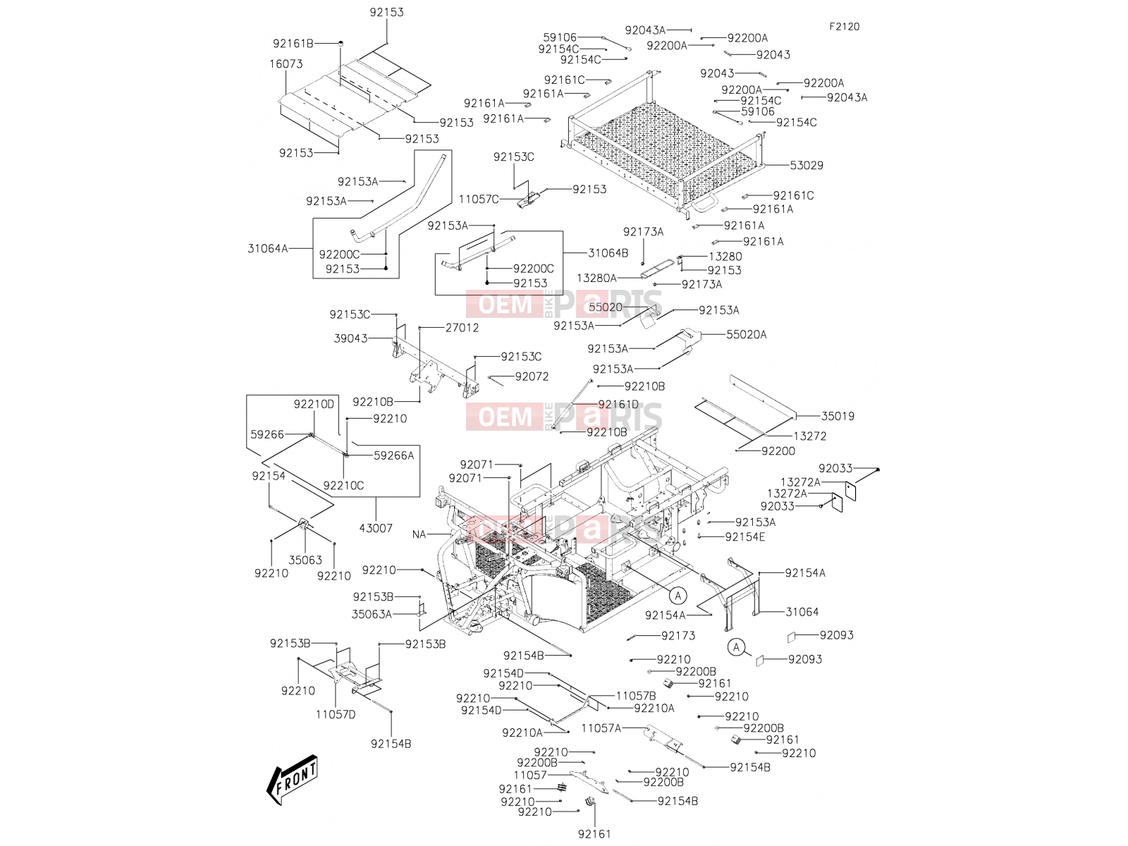 KAWASAKI 2019 Frame