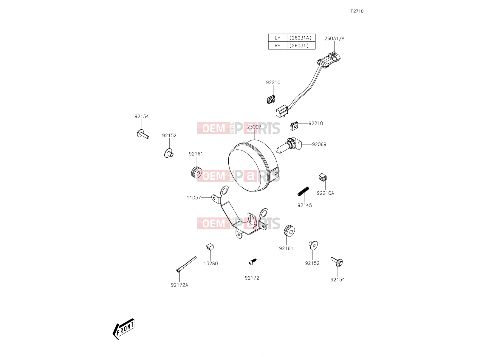 KAWASAKI 2019 Headlight(s)