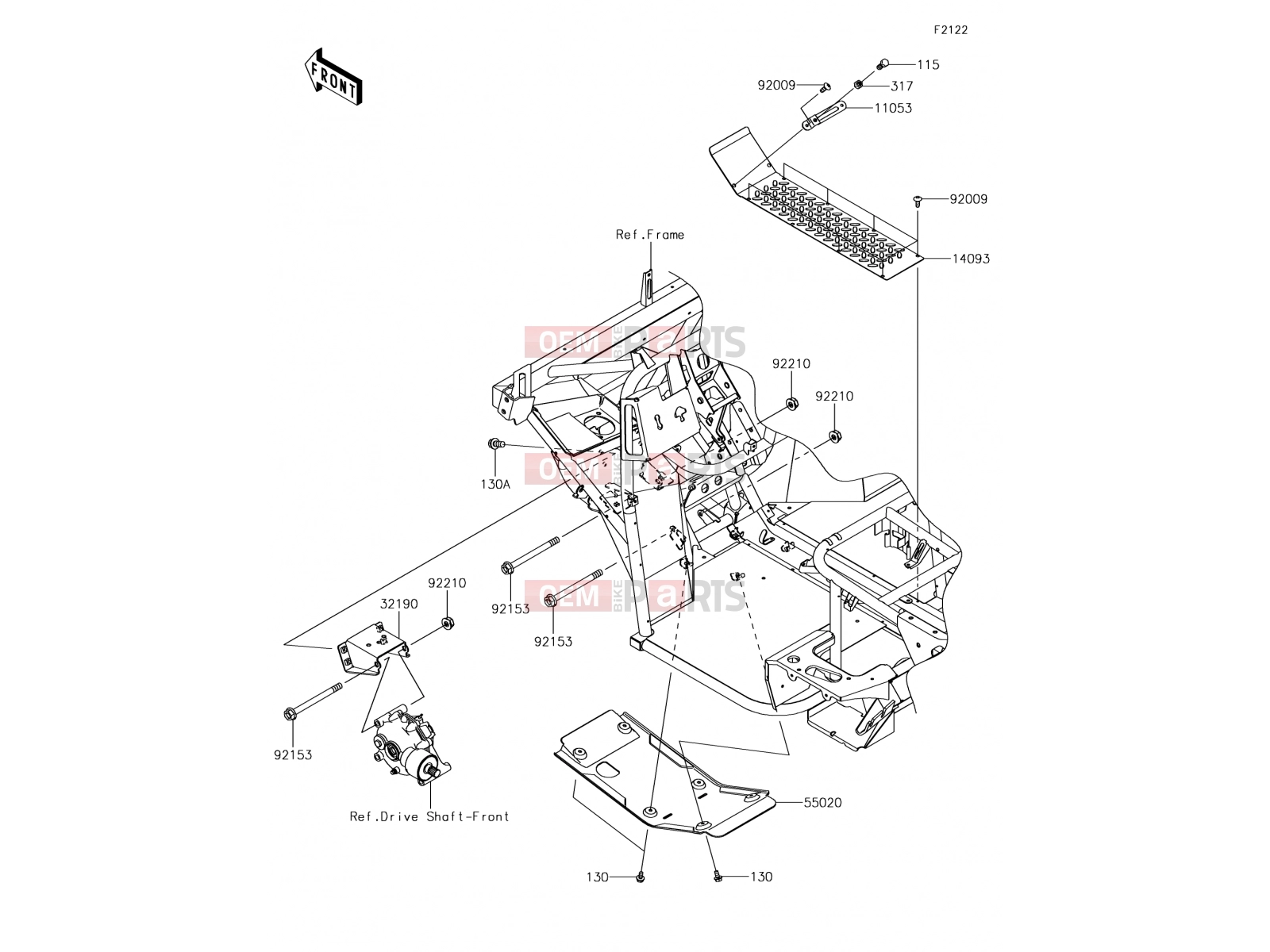 KAWASAKI 2019 Engine Mount