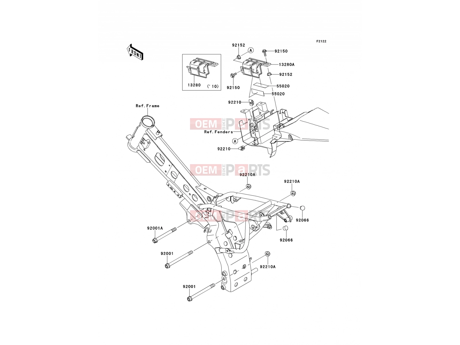 KAWASAKI 2013 Engine Mount