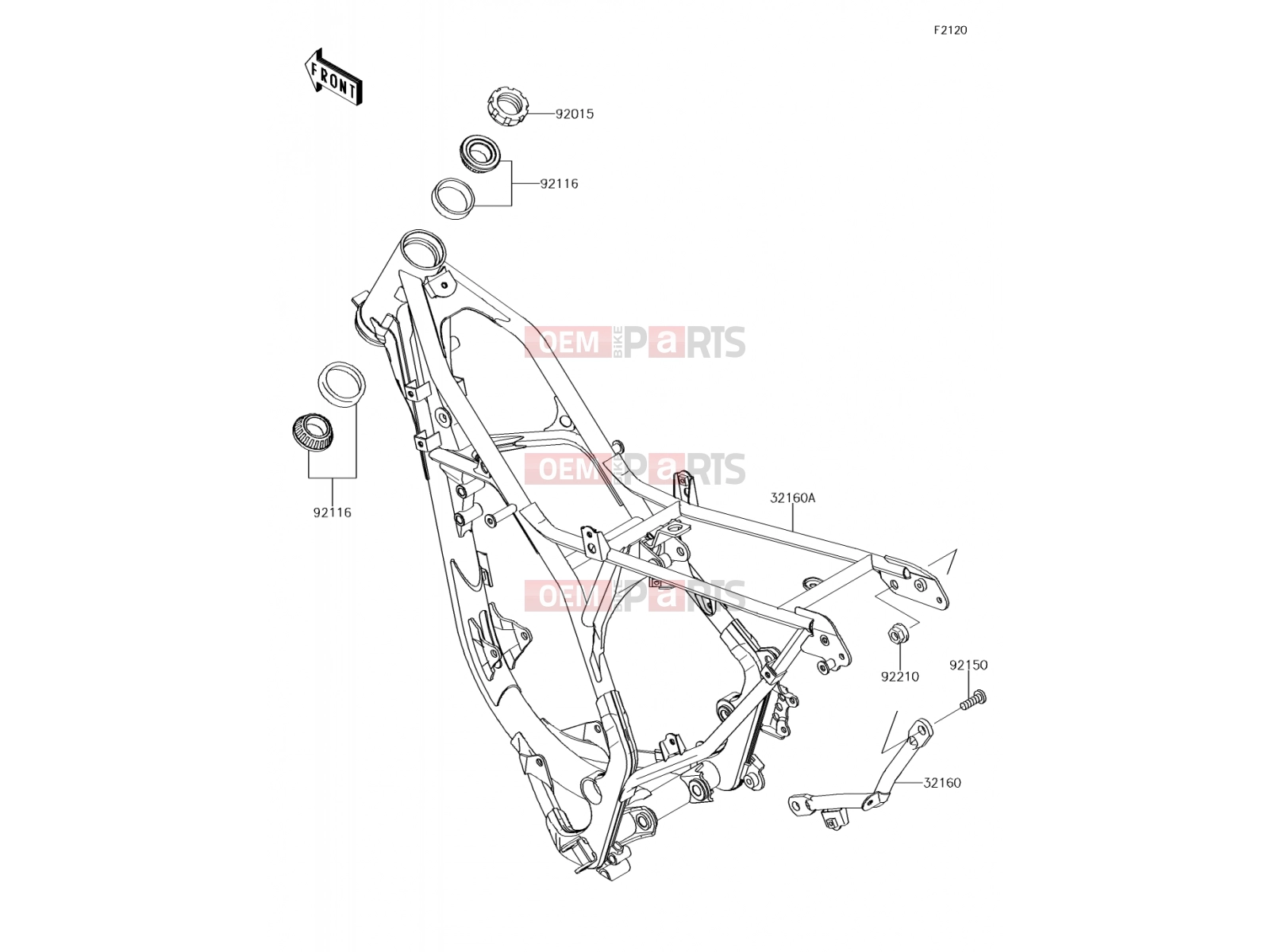 KAWASAKI 2014 Frame