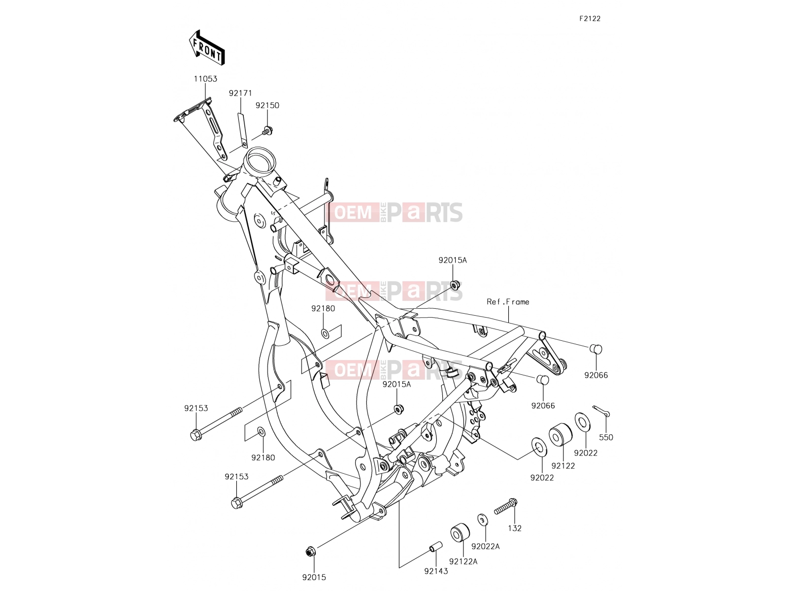 KAWASAKI 2015 Engine Mount