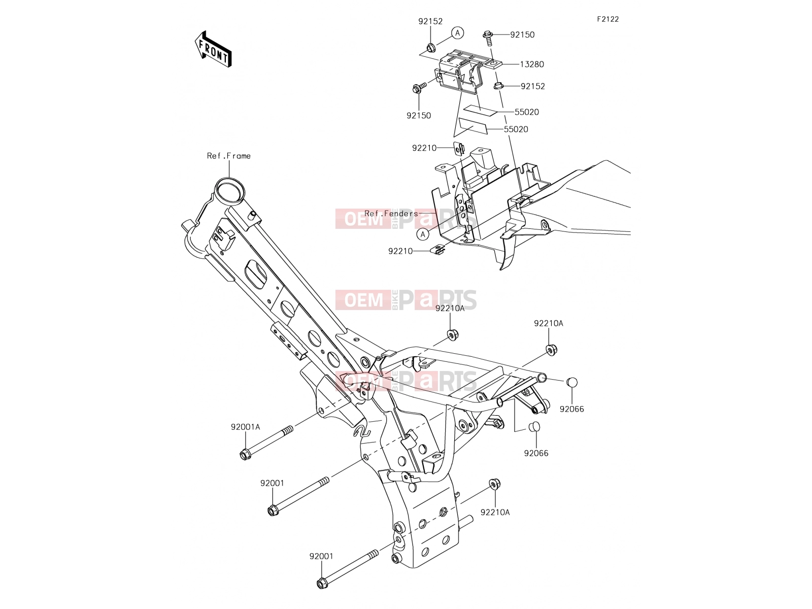KAWASAKI 2017 Engine Mount