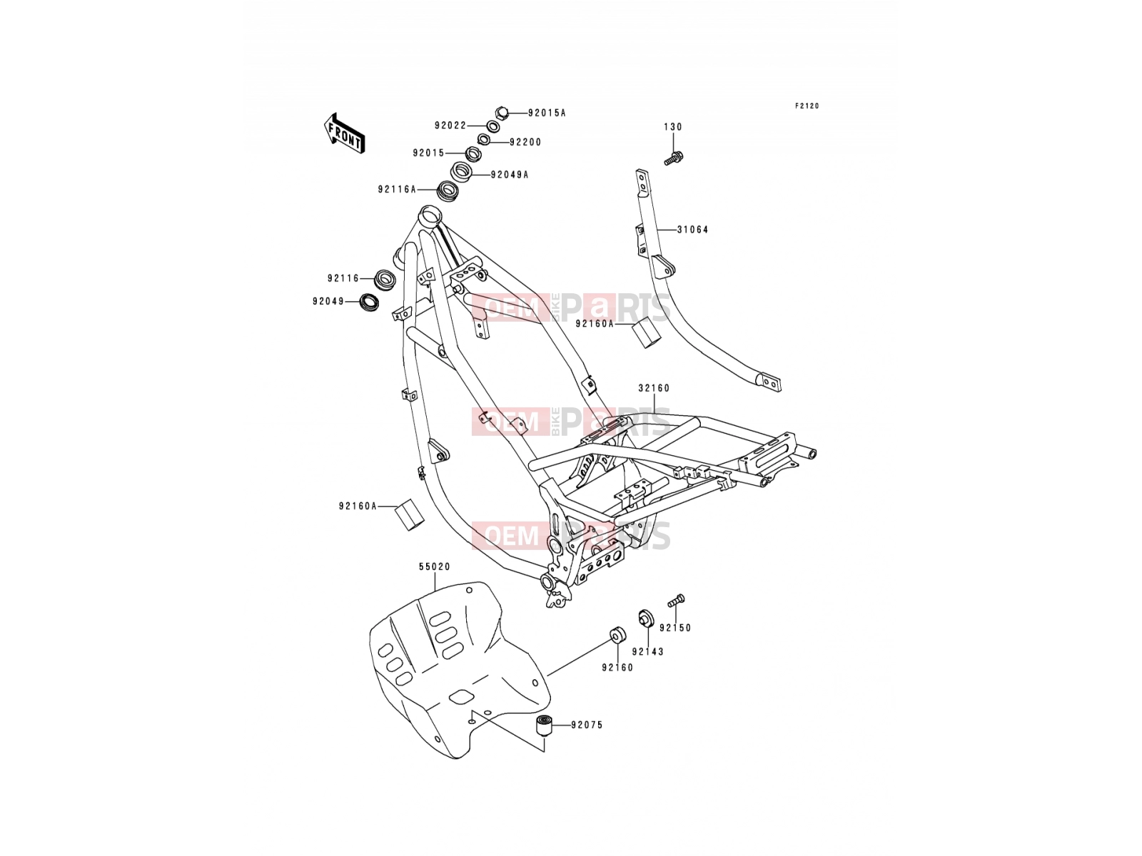 KAWASAKI 2000 Frame