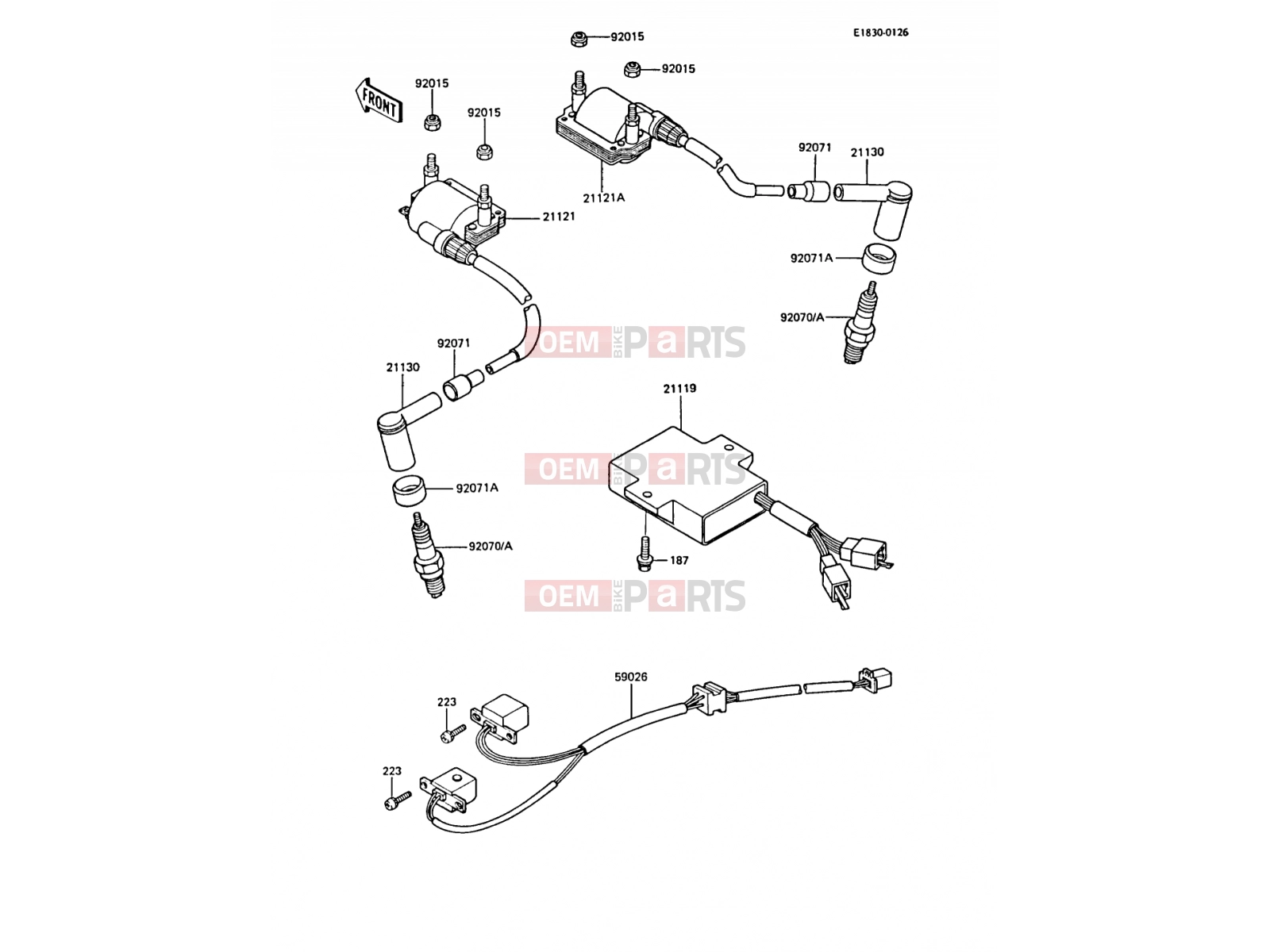 KAWASAKI 1988 Ignition System