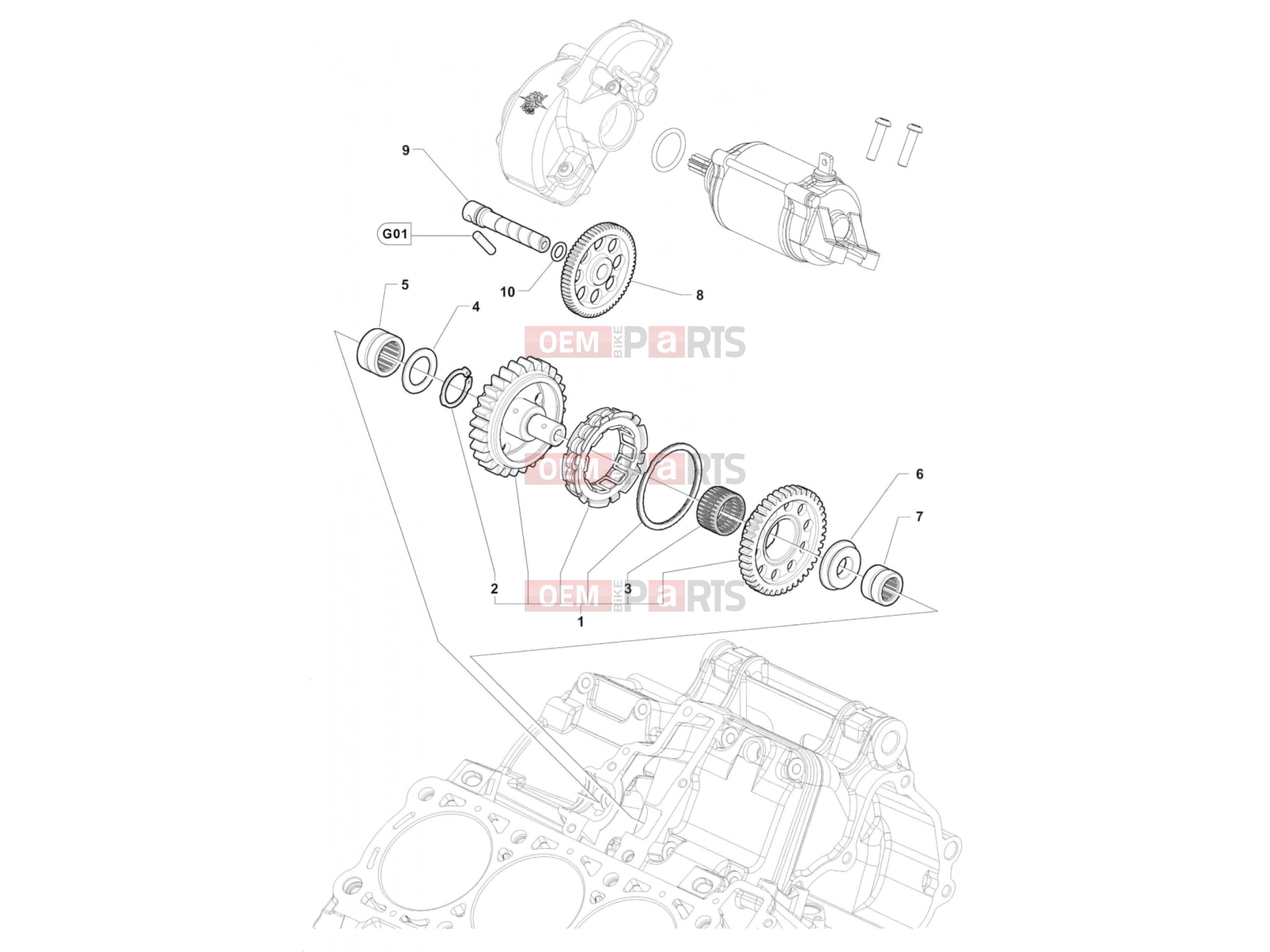 MV Agusta Brutale 675 Starting System