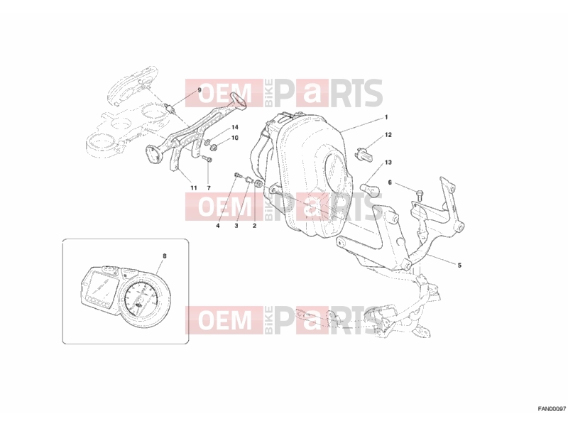 DUCATI 2006 Multistrada 1000 S HEADLIGHT » LIGHTING SYSTEM