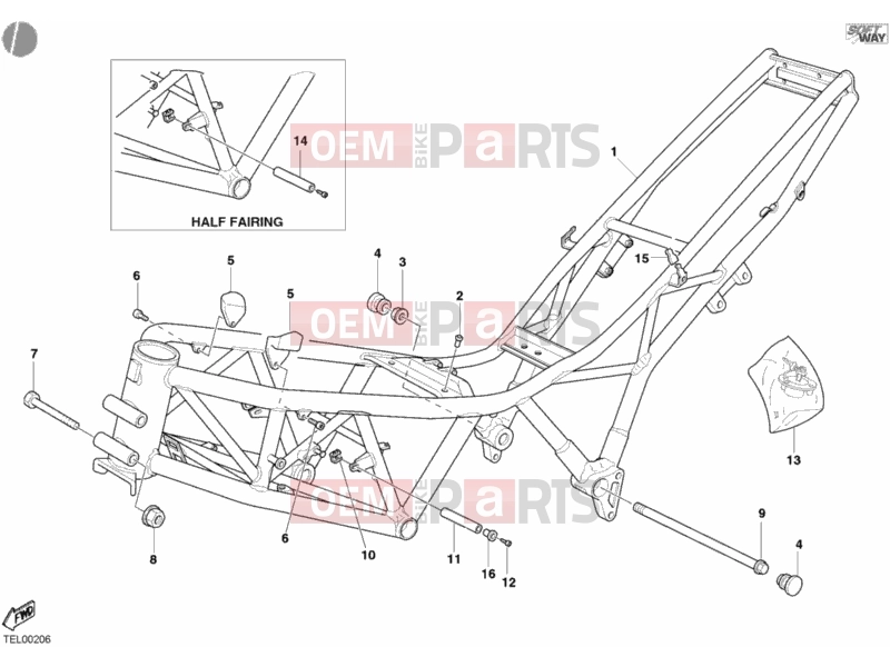 DUCATI 2006 Supersport 1000 SS FRAME » FRAME