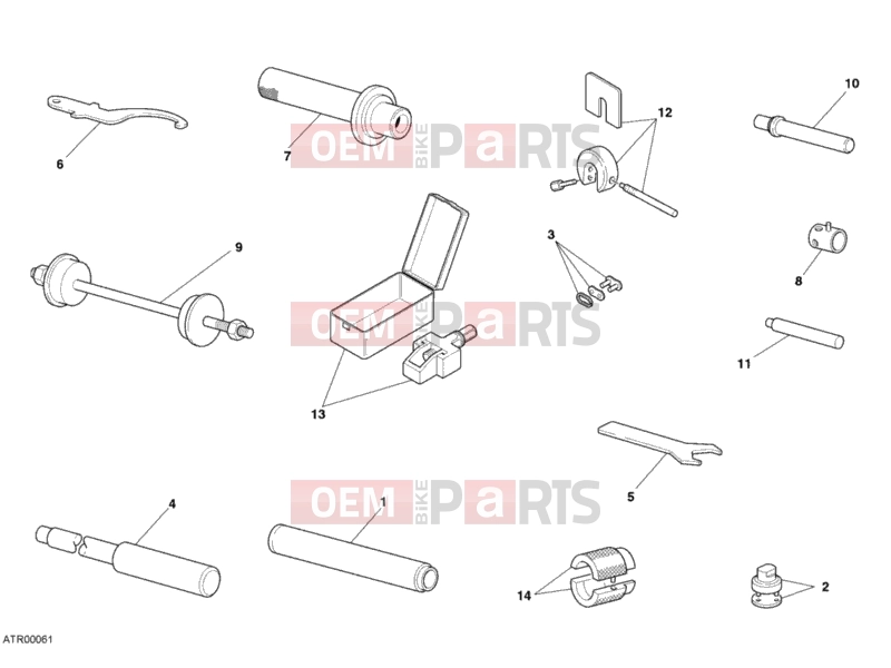 DUCATI 2006 Superbike 749 S WORKSHOP SERVICE TOOLS, FRAME » FRAME