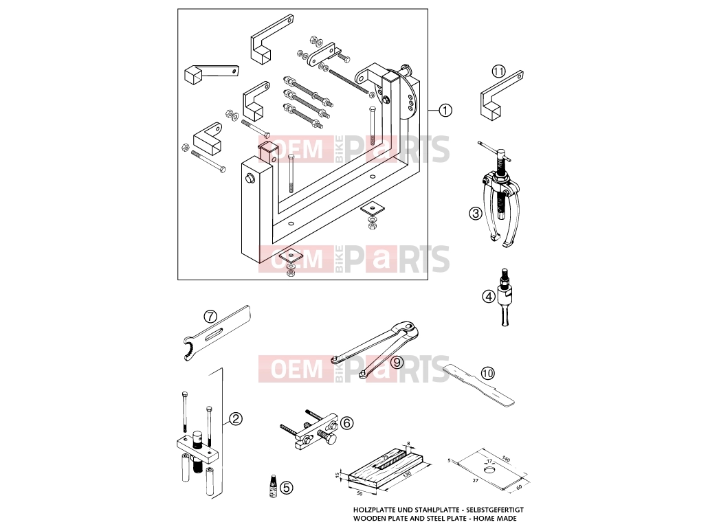 KTM 65 SX (600126) [EU] 2002 Special tools (engine)|Engine|29