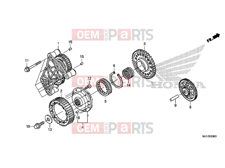 HONDA CTX1300A 2016 E-9 STARTING CLUTCH