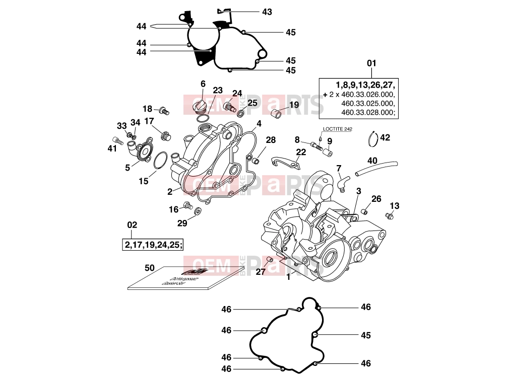 KTM 60 SX (600195) [EU] 1999 ENGINE CASE|Engine|30