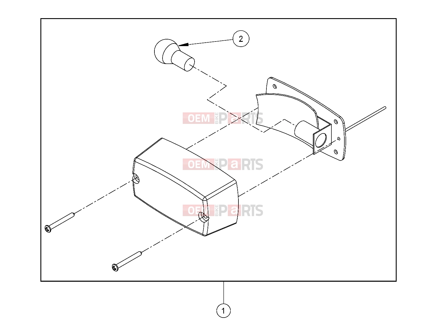 Polaris 2011 LEV GEM - e2/e4/e6/eS/eL/eLXD ELECTRICAL » ELECTRICAL, REVERSE LAMP - (49GEMELECTRICAL11REVERSE)