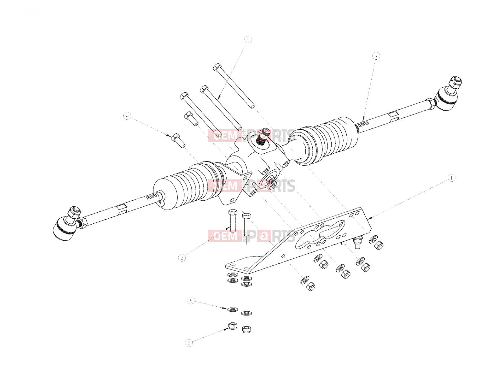 Polaris 2011 LEV GEM - e2/e4/e6/eS/eL/eLXD STEERING | STEERING, GEAR - e2/e4/e6/eS/eL/eLXD (49GEMSTEER11GEAR)