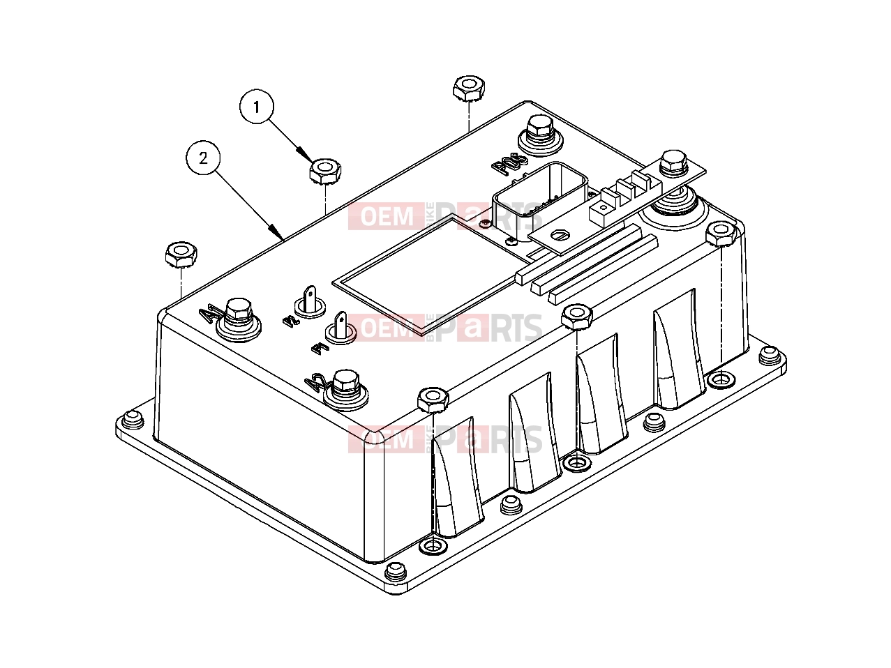 Polaris 2009 LEV GEM - E2/E4/E6/ES/EL/ELXD ELECTRICAL | ELECTRICAL, CONTROL MOTOR 5HP - e2/e4/e6/eS/eL/eLXD (49GEMELECTRICAL11MOTOR)