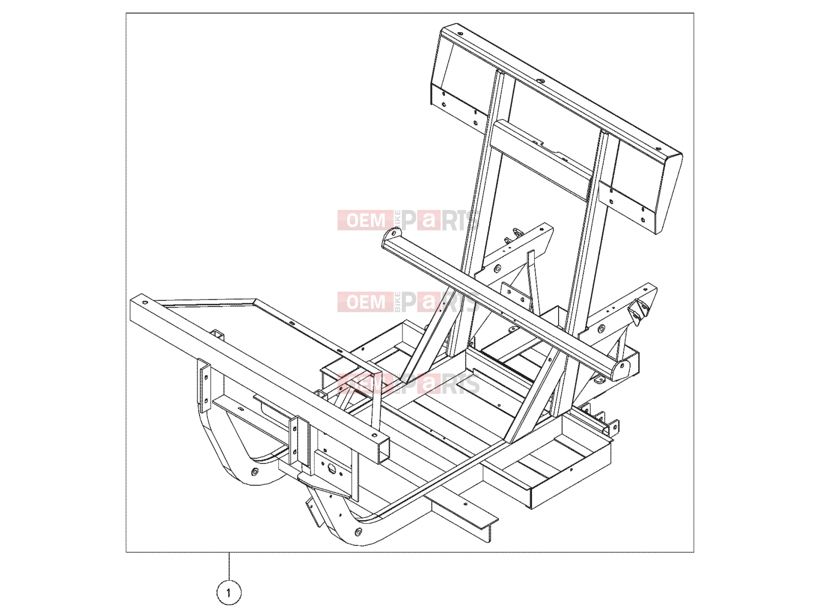 Polaris 2008 LEV GEM - E2/E4/E6/ES/EL/ELXD FRAME