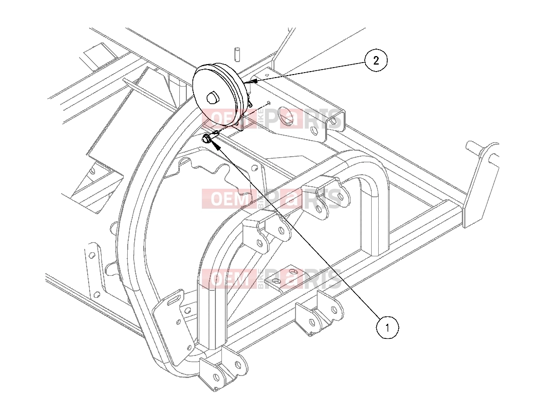 Polaris 2007 LEV GEM - E2/E4/E6/ES/EL/ELXD ELECTRICAL » ELECTRICAL, HORN - e2/e4/e6/eS/eL/eLXD (49GEMELECTRICAL11HORN)