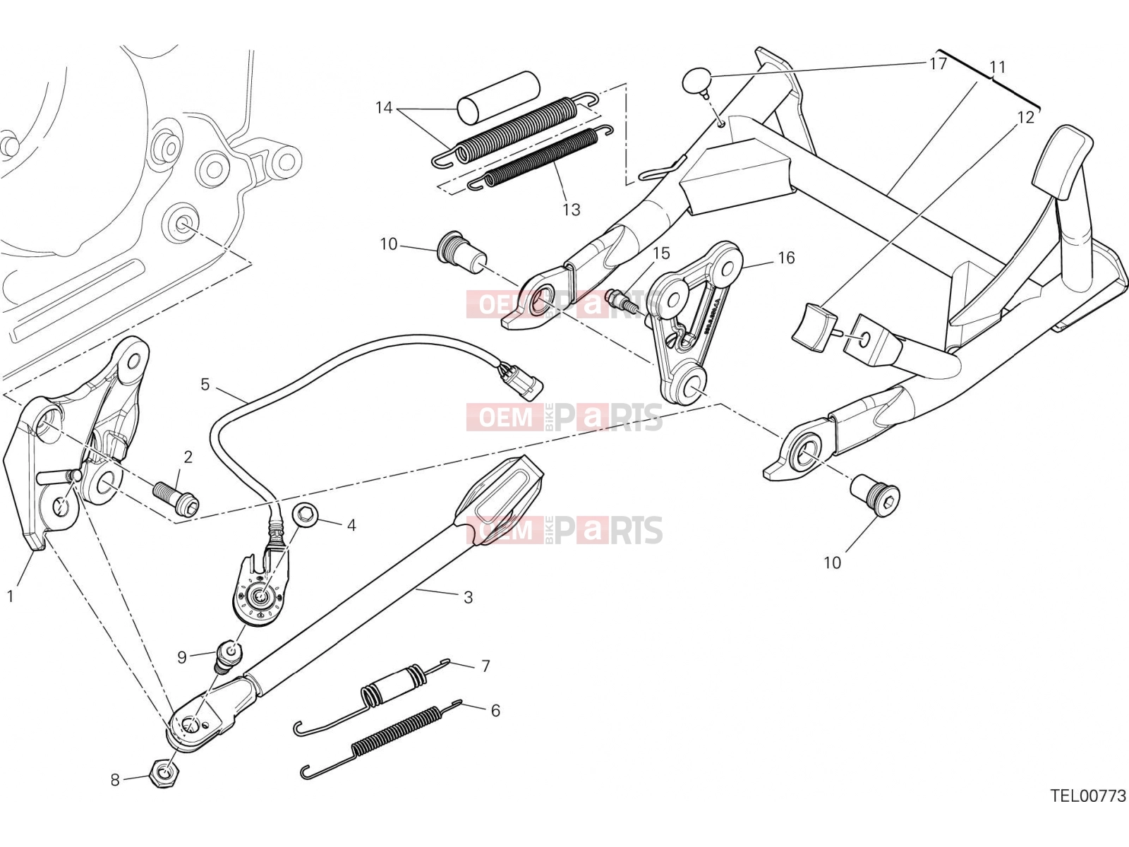 DUCATI 2015 Hyperstrada STAND [MOD:HYP STR;XST:AUS,EUR,FRA,JAP,TWN]
