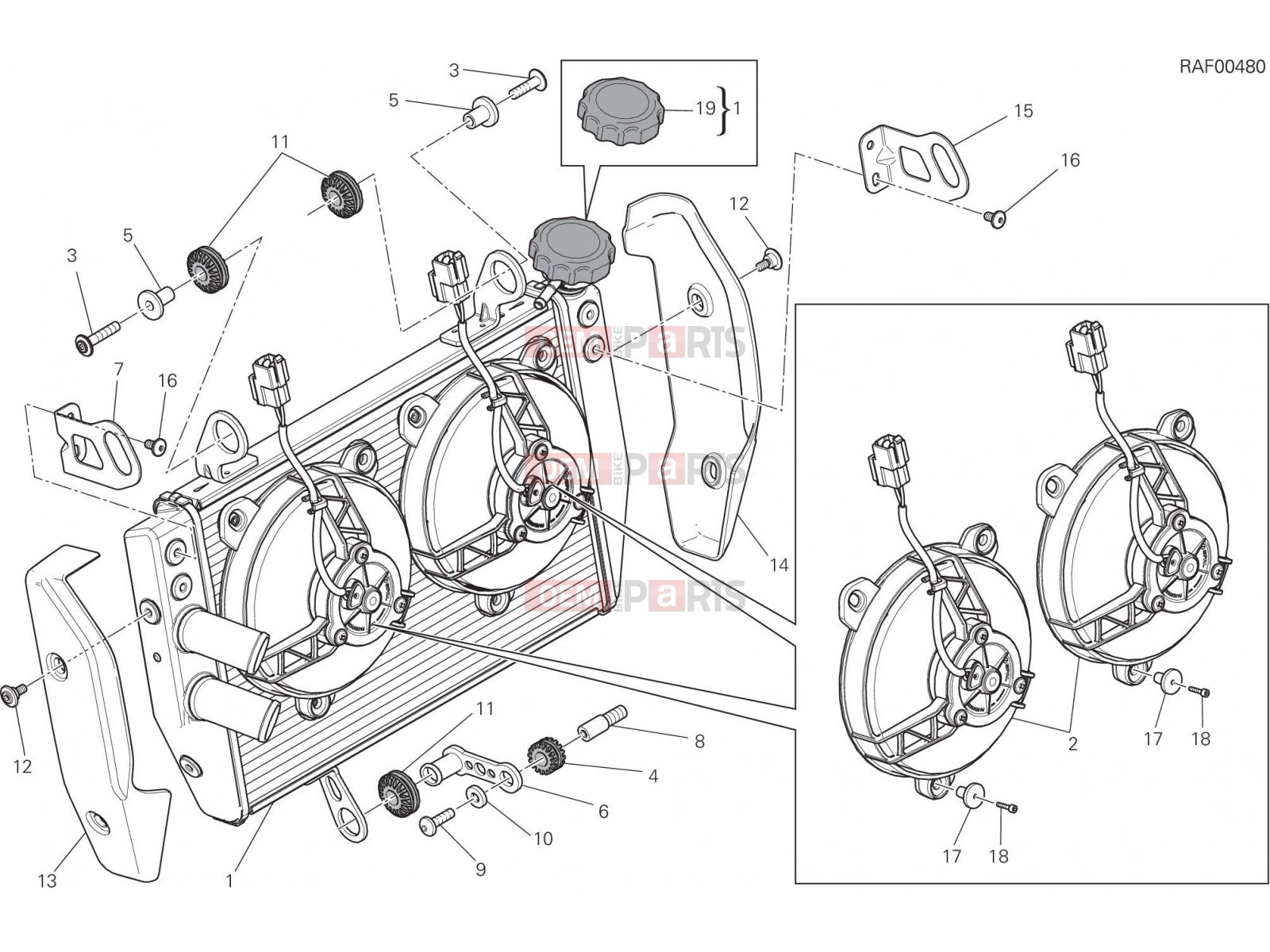 DUCATI 2015 Hyperstrada WATER COOLER [MOD:HYP STR;XST:AUS,EUR,FRA,JAP,TWN]