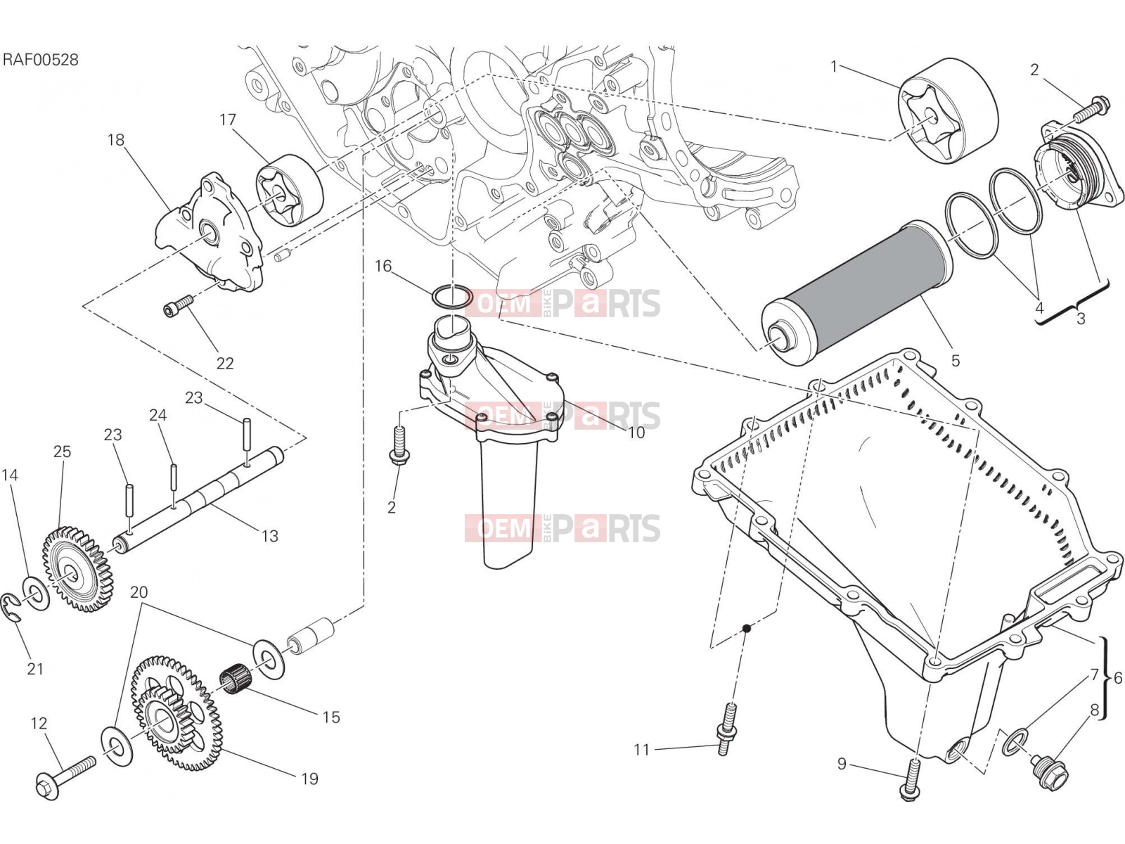 DUCATI 2015 Superbike 1299 Panigale	 FILTERS AND OIL PUMP [MOD:1299;XST:AUS,EUR,FRA,JAP,TWN]
