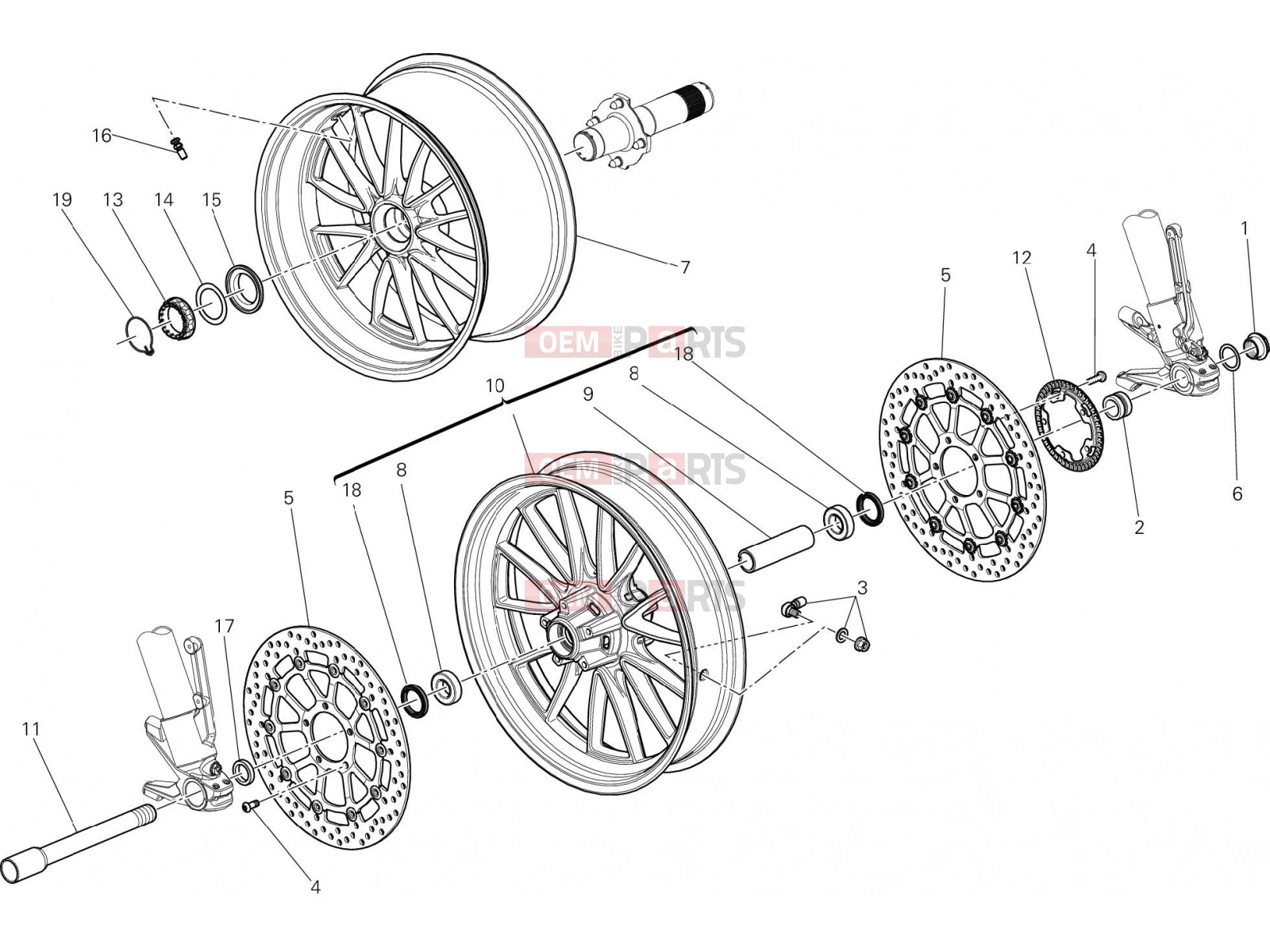 DUCATI 2016 Diavel WHEELS [MOD:DVL]