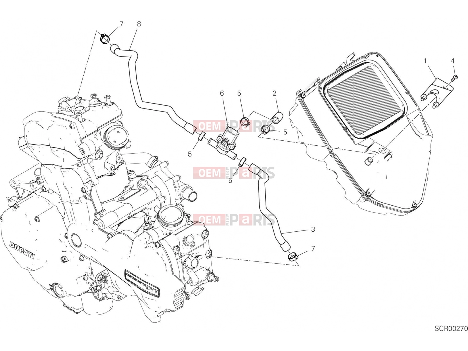 DUCATI 2018 Multistrada 1260 ACTUATOR [MOD:MS1260]
