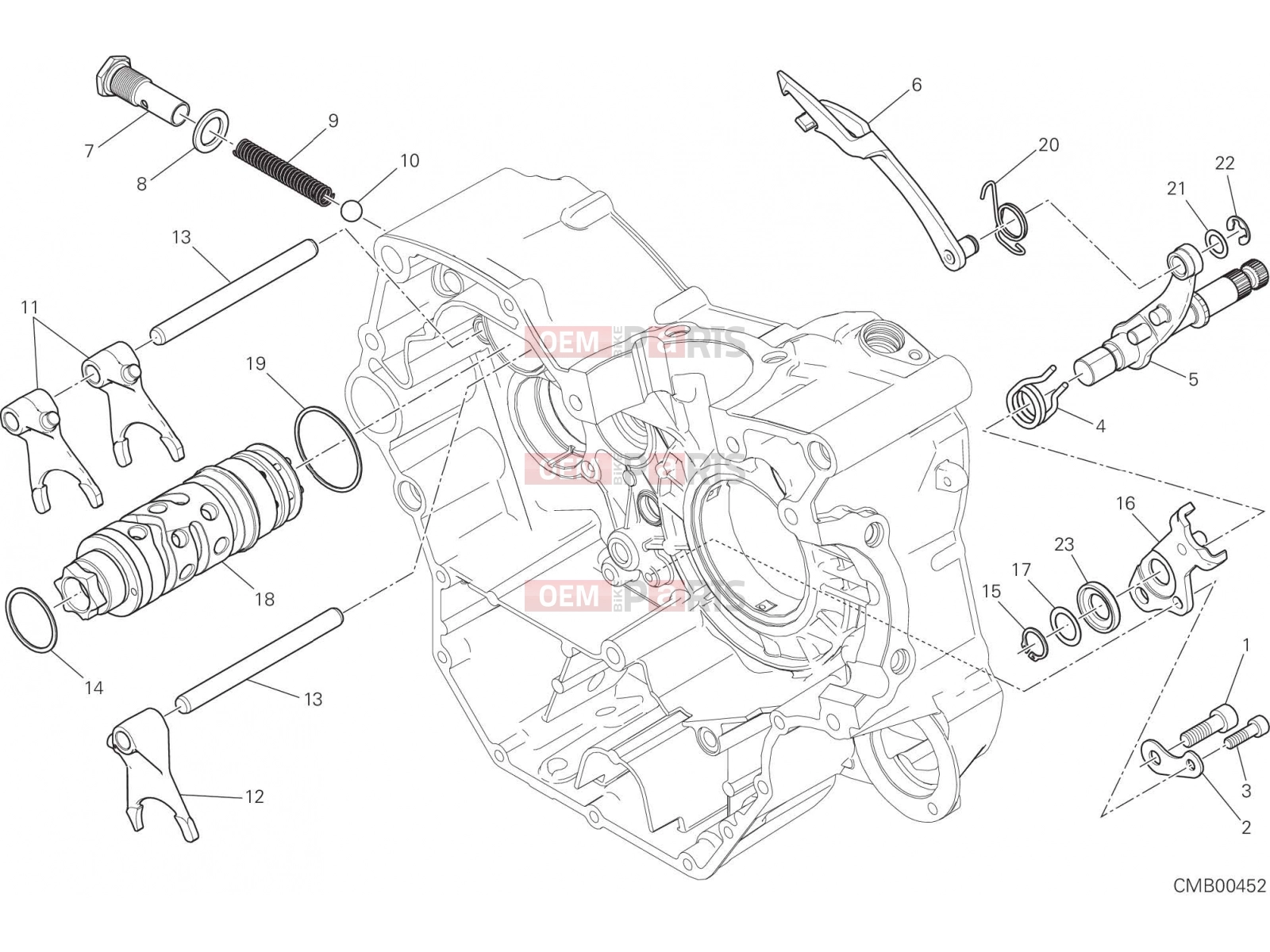 DUCATI 2019 Monster 797 SHIFT CAM - FORK [MOD:M 797+]