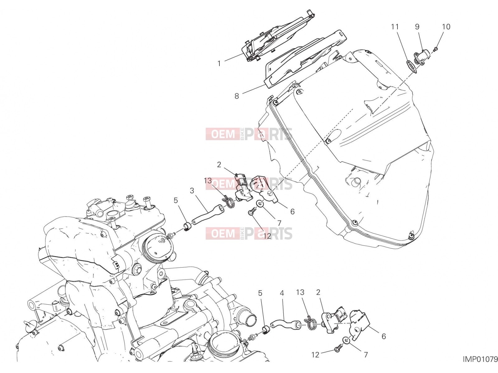DUCATI 2019 Multistrada 1260 S D Air ENGINE CONTROL UNIT [MOD:MS1260SA]