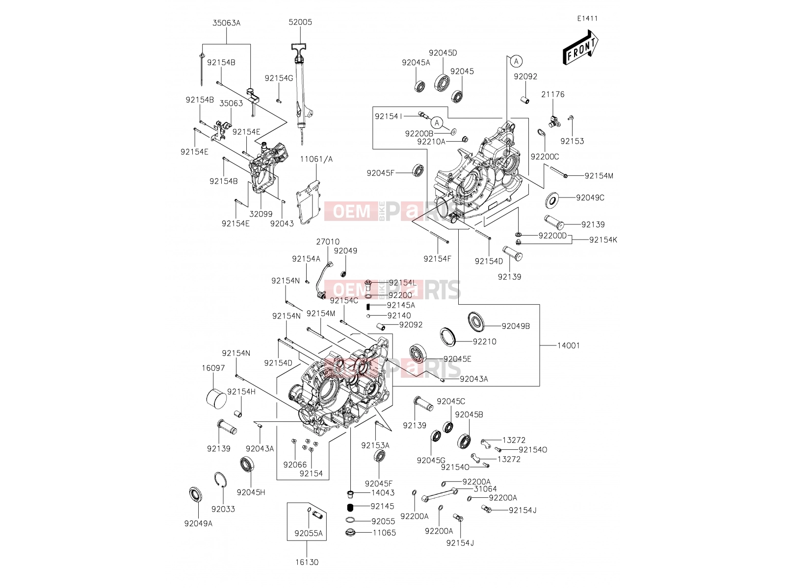 KAWASAKI 2020 Crankcase