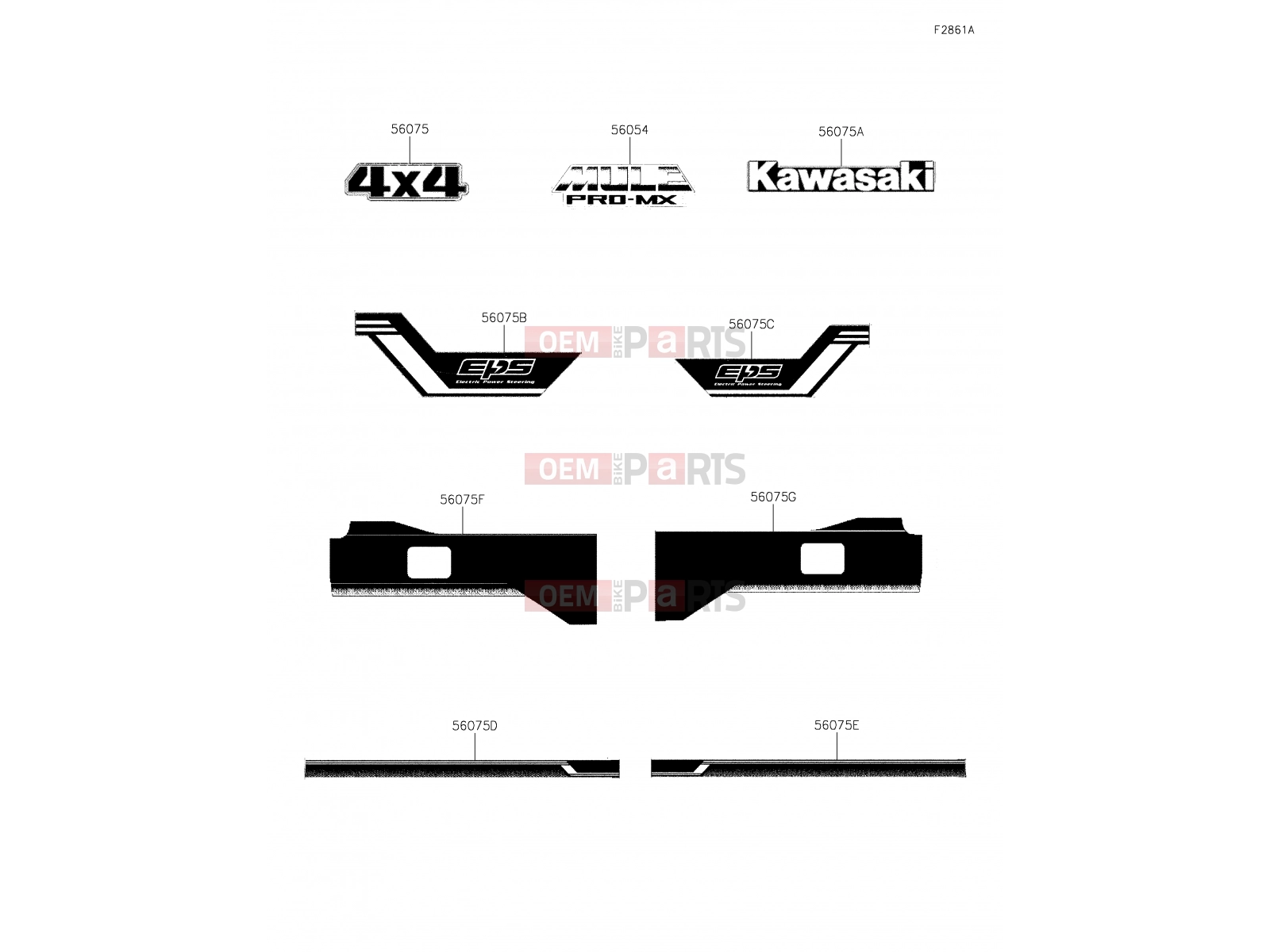 KAWASAKI 2020 Decals
