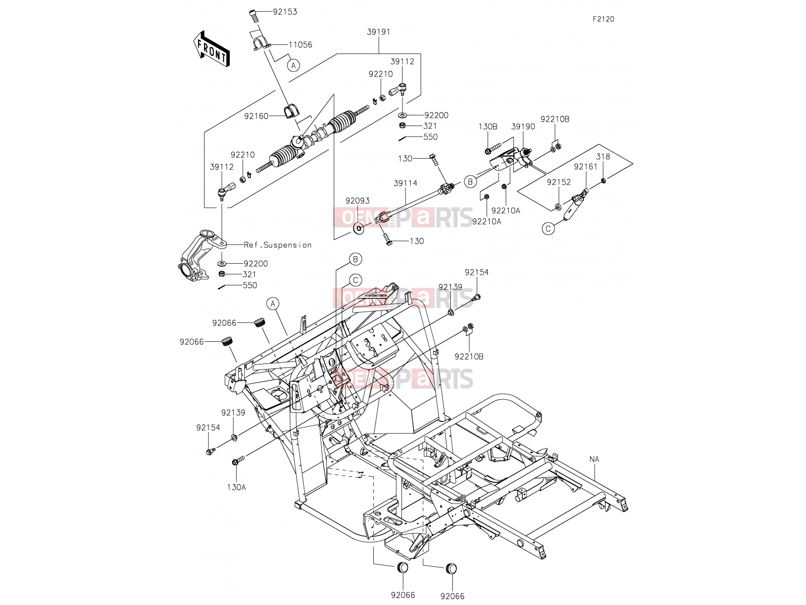KAWASAKI 2020 Frame