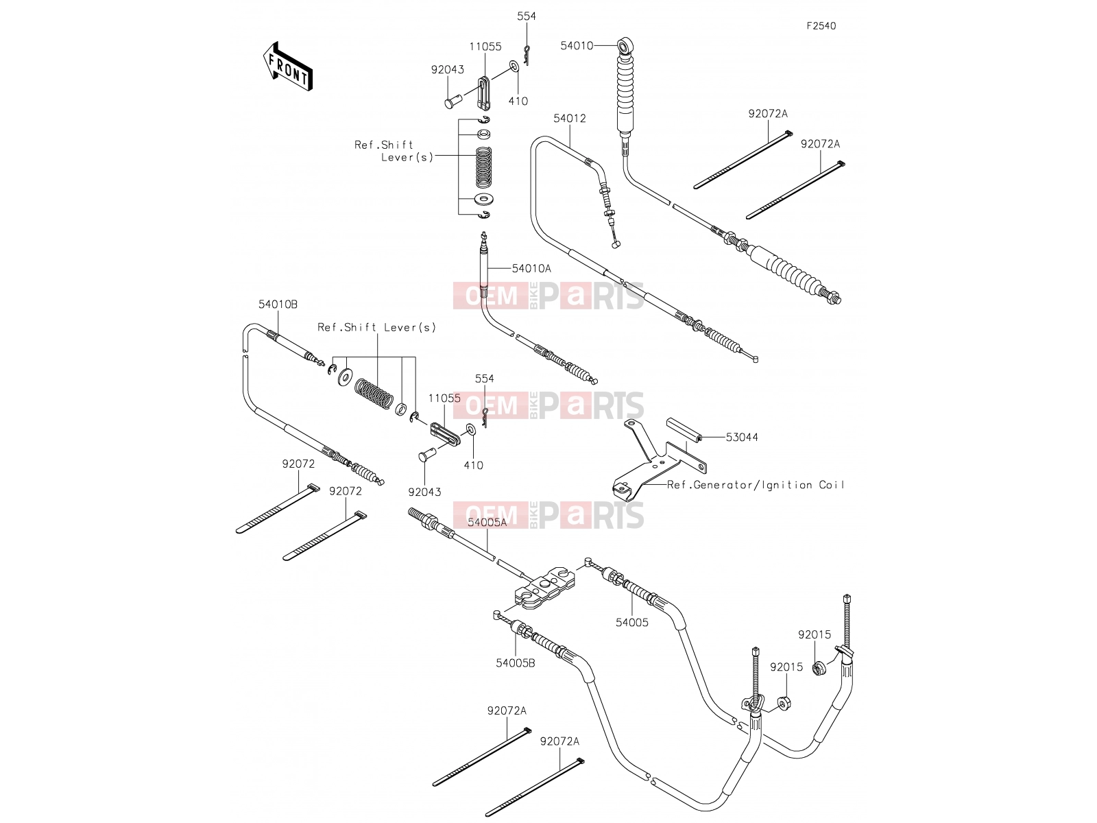 KAWASAKI 2020 Cables