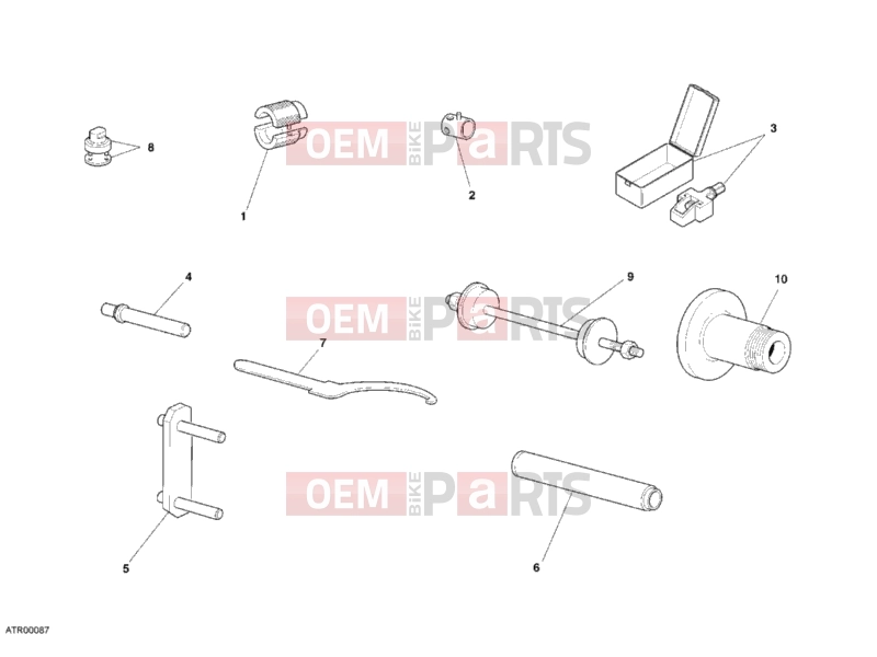 DUCATI 2005 Monster S2R 800 WORKSHOP SERVICE TOOLS, FRAME » FRAME