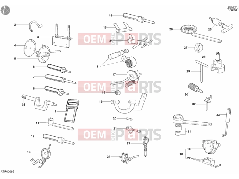 DUCATI 2004 Multistrada 1000 WORKSHOP SERVICE TOOLS, ENGINE » UNCLASSIFIED