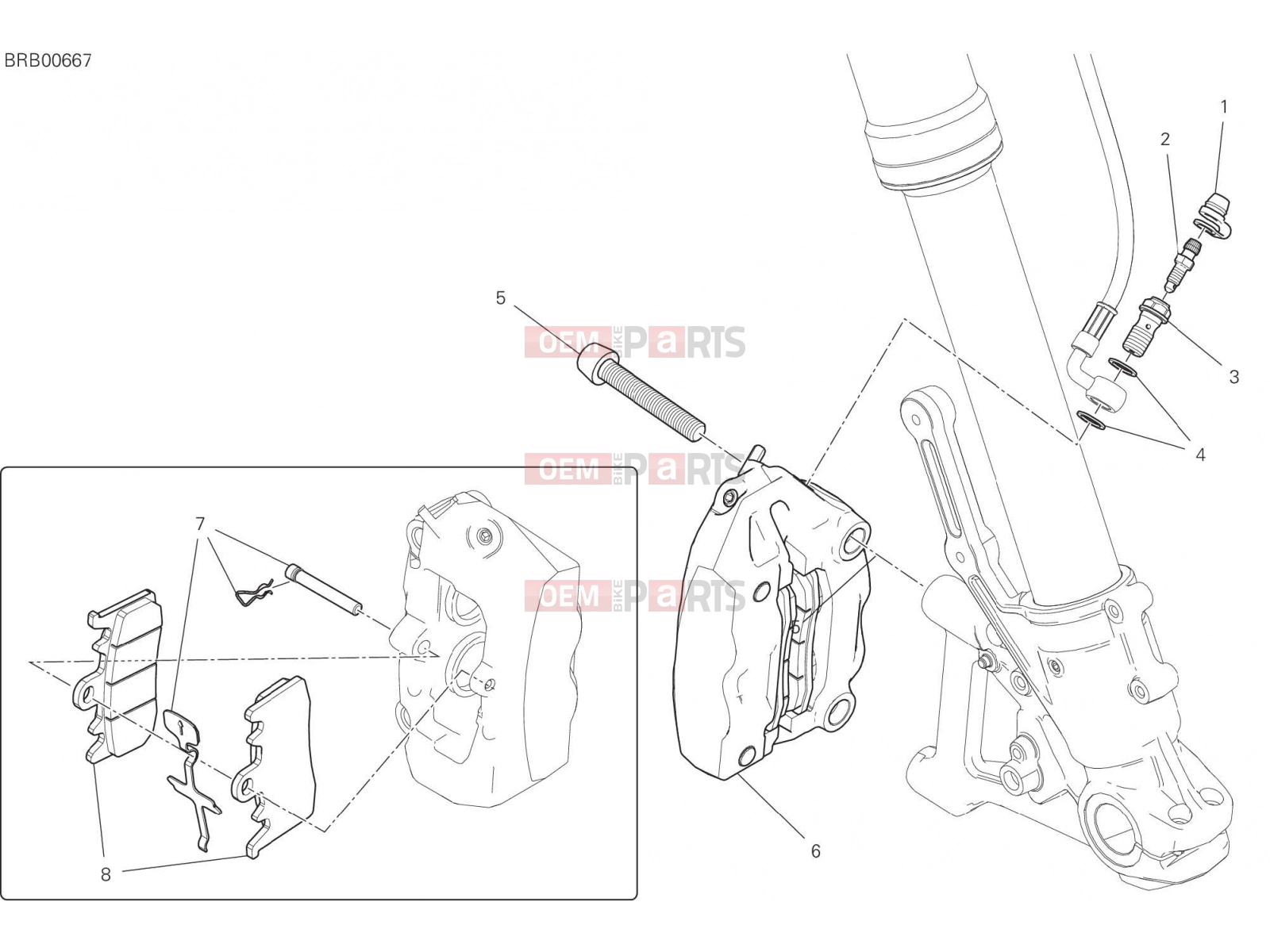 DUCATI 2021 Scrambler ICON FRONT BRAKE SYSTEM