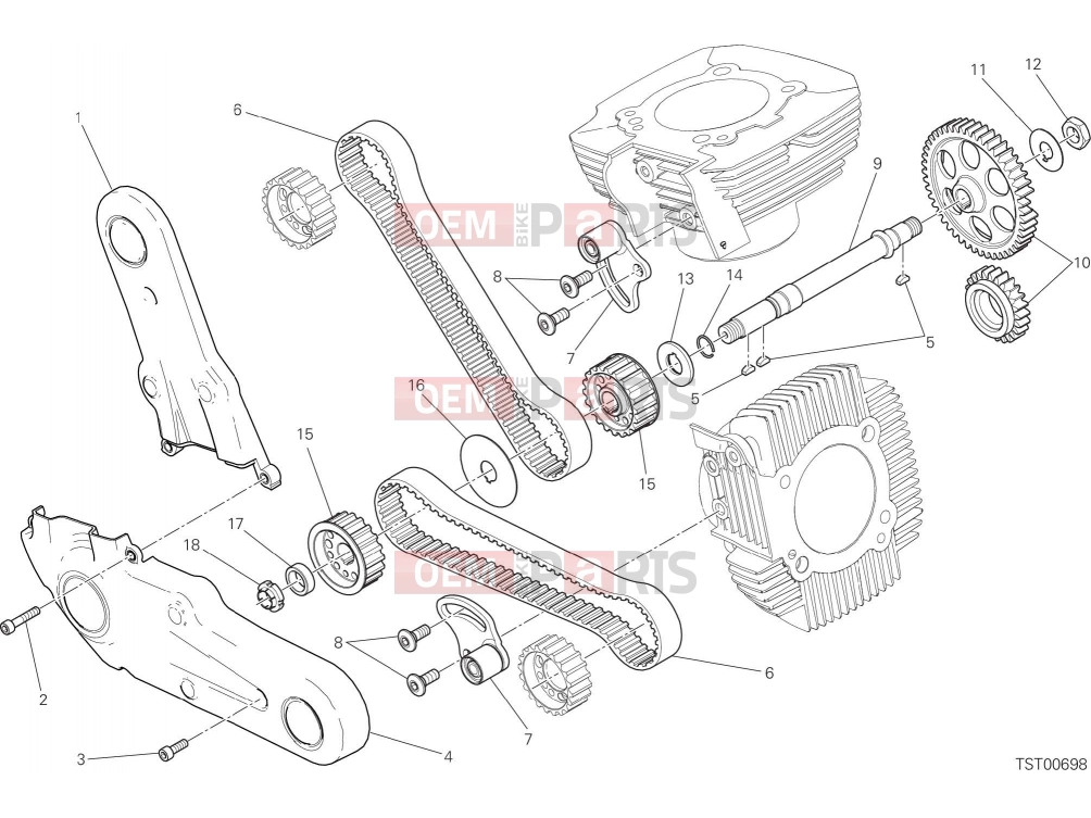 DUCATI 2020 Scrambler Icon Dark TIMING SYSTEM