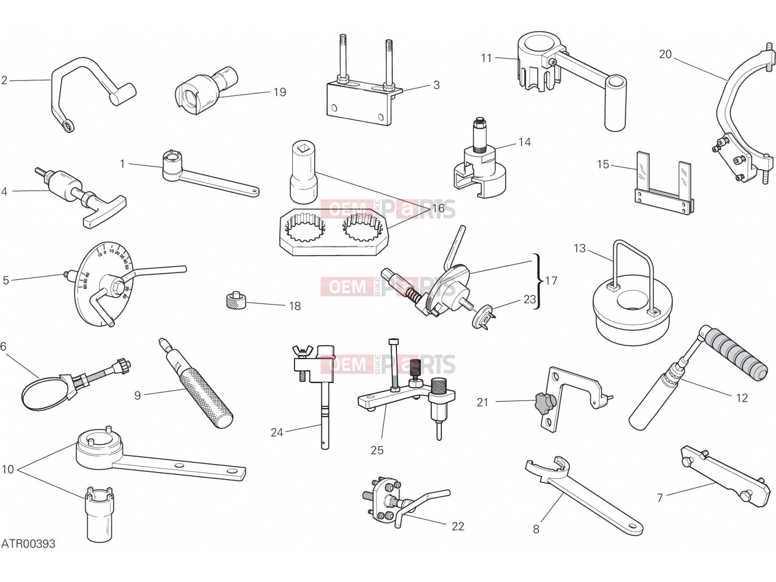 DUCATI 2021 Hypermotard 950 SP WORKSHOP SERVICE TOOLS (ENGINE) [MOD:HYM950SP]