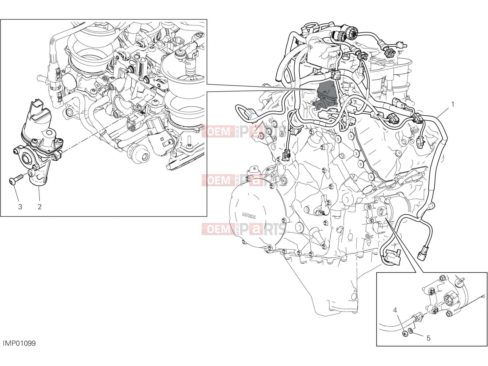 DUCATI 2021 Panigale V4 ENGINE ELECTRIC SYSTEM [MOD:PANV4]