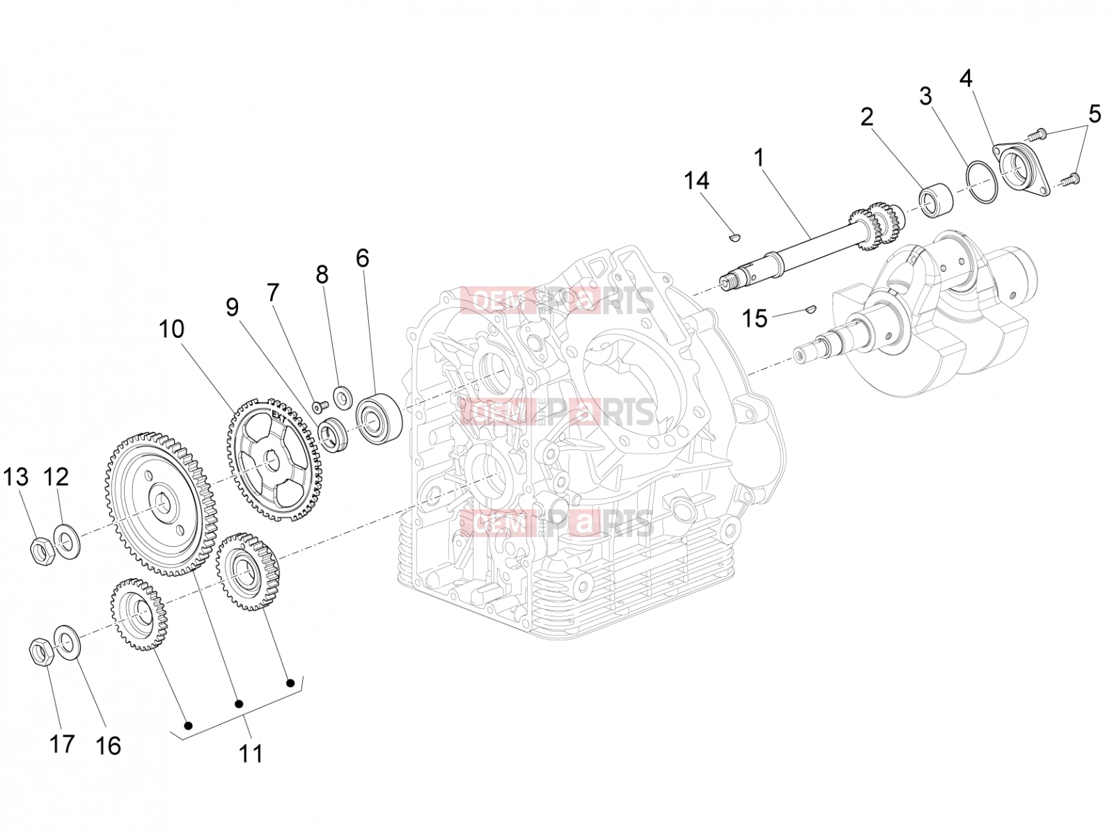 MOTOGUZZI Eldorado 1400 ABS (APAC) Engine » Timing system