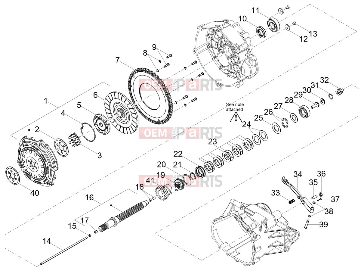 MOTOGUZZI V85 TT Engine » Clutch