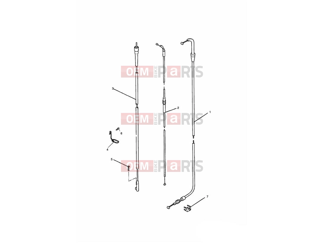 Triumph 1999 THUNDERBIRD SPORT Control Cables