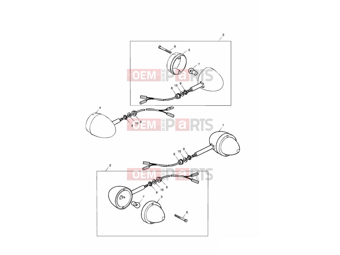 Triumph 2002 THUNDERBIRD SPORT Indicators