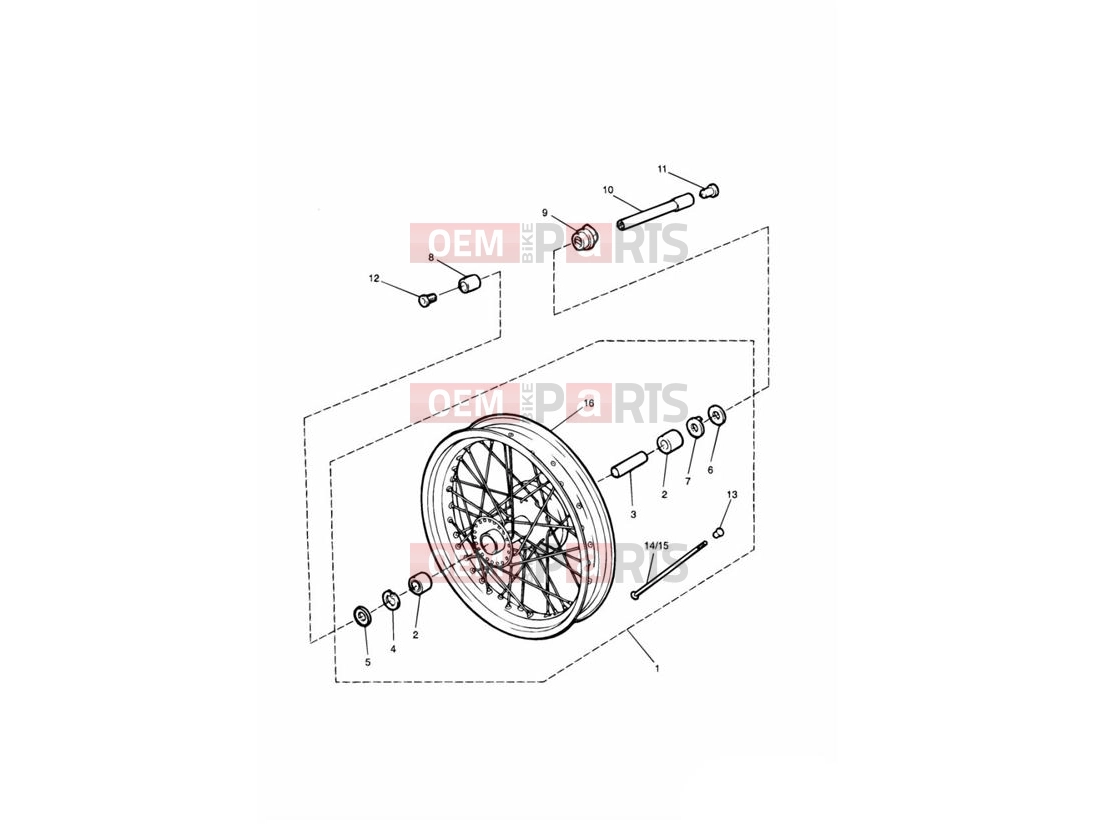 Triumph 2003 THUNDERBIRD SPORT Front Wheel