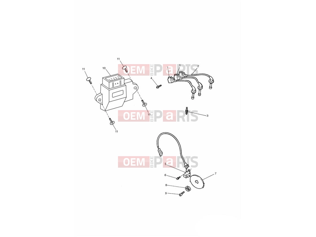 Triumph 2003 THUNDERBIRD SPORT Ignition System 161318 »