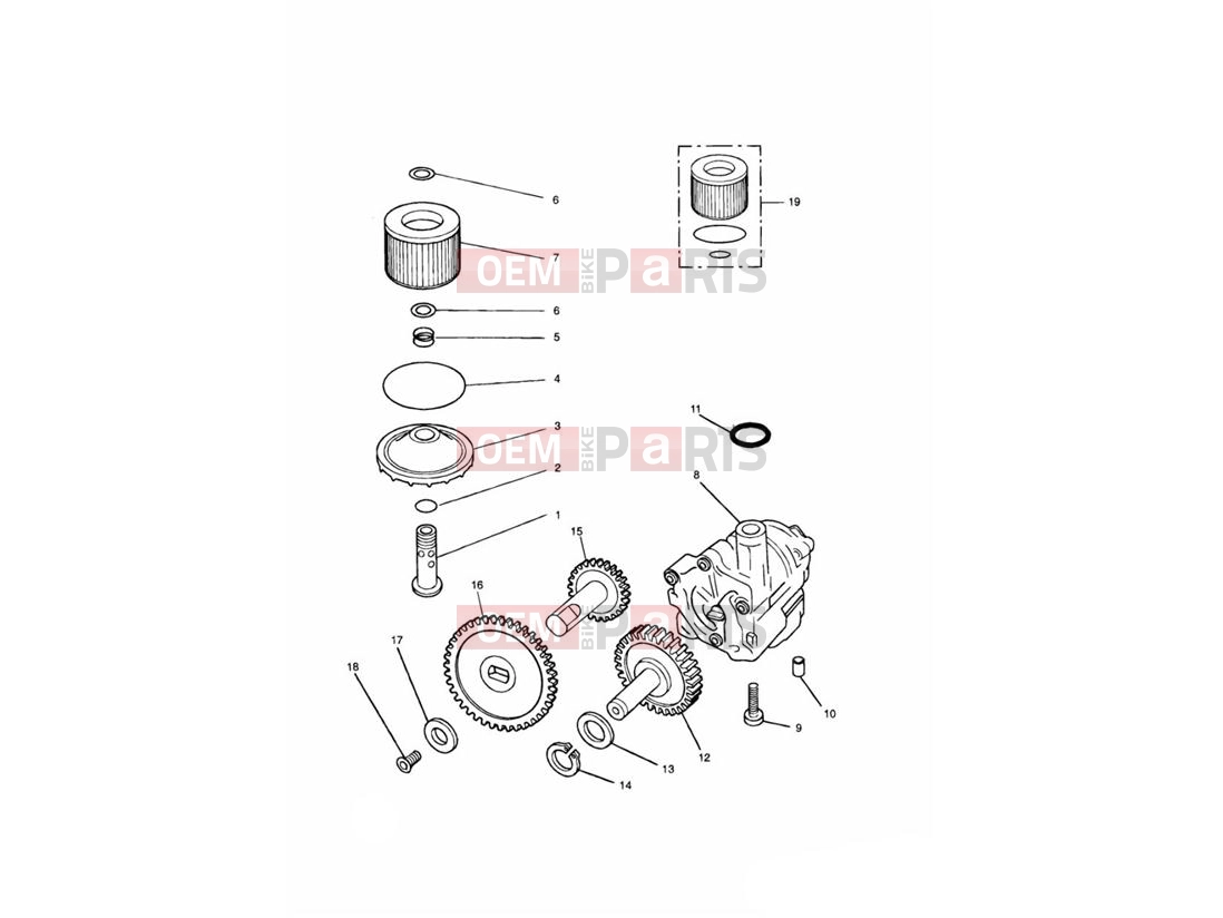 Triumph 2003 THUNDERBIRD SPORT Lubrication System