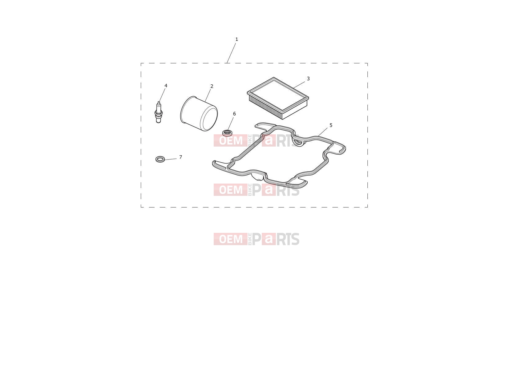 Triumph 2016 THRUXTON R Engine Service Kit