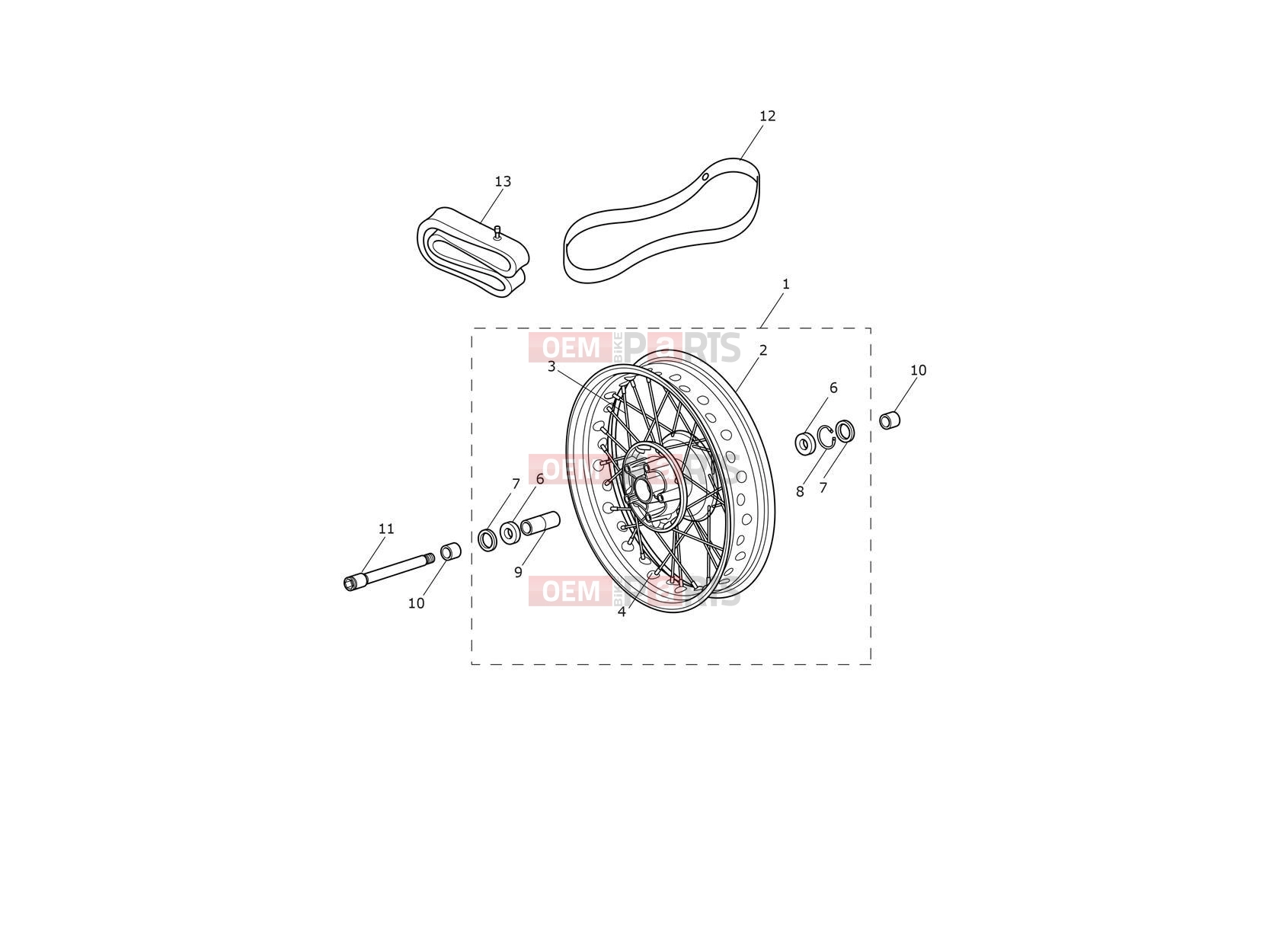 Triumph 2018 THRUXTON R Front Wheel